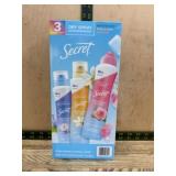 Secret Dry Spray Antiperspirant Variety Pack