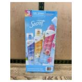 Secret Dry Spray Antiperspirant 3-Pack