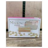 Mahjong Croquet Edition Set with Tiles and Case