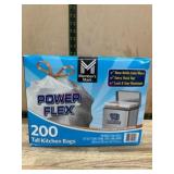 200 Count Tall Kitchen Trash Bags, 13 Gallon