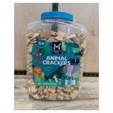 Plastic Container of Animal Crackers
