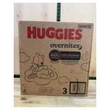 Huggies Overnites Size 3 Diapers, 132-Count