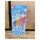 Pack of Secret Dry Spray Antiperspirant, 3 Count