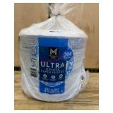 Pack of 204 Ultra Dinner Paper Plates