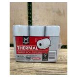 Thermal Paper Rolls, 18-Pack