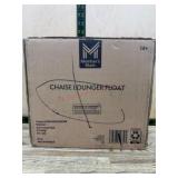 Boxed Chaise Lounger Float for Outdoor Recreation