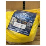 100-Pack Yellow Microfiber Cleaning Cloths