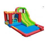 Inflatable Water Slide and Bounce House