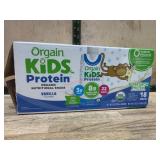 Orgain Kids Protein Shake, Vanilla, 18-Pack