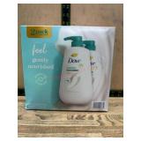 Dove Sensitive Skin Body Wash, 2-Pack