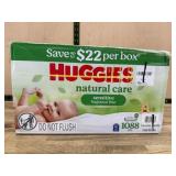 Huggies Natural Care Sensitive Baby Wipes