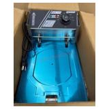 Electric Countertop Fryer with Basket