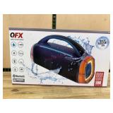 QFX Portable Water-Resistant Bluetooth Speaker