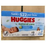 Huggies Natural Care Sensitive Baby Wipes, 1088 Co