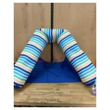 Big Joe Water Pool Float With Striped Design