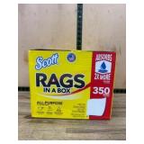 Scott Rags in a Box, 350-Count