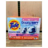 Tide Power Pods Laundry Detergent, 4 Bags