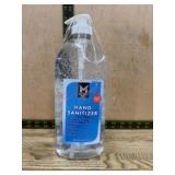 Plastic Bottle of Liquid Hand Sanitizer