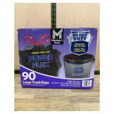 90 Large 33-Gallon Trash Bags