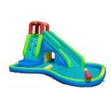 Inflatable Slide with Water Features