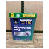 Dishwasher Detergent Pacs, Platinum Clean
