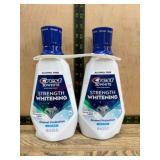 Crest 3D White Strength Whitening Rinse Duo