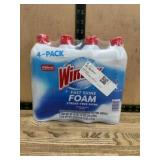 4-Pack Windex Fast Shine Foam Cleaner