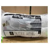 Two White Hotel Luxury Pillows