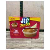 Jif To Go Creamy Peanut Butter Cups, 36-Count