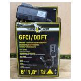 Yellow Jacket GFCI/DDFT Outlet Adapter, 6 Ft