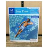 Inflatable Bear-Themed Pool Float