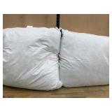 2-Pack Euro Square Feather Pillow Inserts