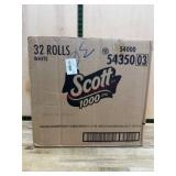 Scott 1000 Toilet Paper, 32 Rolls