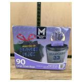 90 Heavy-Duty 33-Gallon Trash Bags