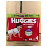 Huggies Little Movers Size 4 Diapers, 160 Ct