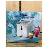 Compact Nugget Ice Machine With LED Indicators