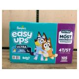 Pampers Easy Ups 4T/5T Training Underwear, 105 Ct