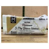 Ultra Premium 3-Ply Dinner Napkins, 320 Count