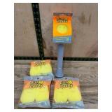Soap Dispensing Dishwand With Sponge Refills