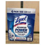 Four-Pack of Lysol Toilet Bowl Cleaner