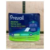 Pack of 25 Prevail Underpads