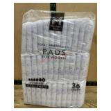 Long Protective Pads for Women, 36-Count