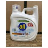 Liquid Laundry Detergent, Free and Clear, 4.6 L