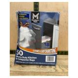 50 Heavy Duty Kitchen & Compactor Bags