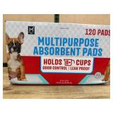 Multipurpose Absorbent Dog Pads, 120 Count