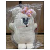 Plush Toy with Bow Accent