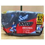 Scott Shop Towels, Original, 12 Rolls