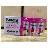 Bloom Sparkling Energy Variety Pack, 18-Count