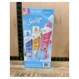 Triple Pack Secret Dry Spray Antiperspirant