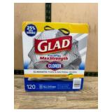 Glad ForceFlex MaxStrength Trash Bags, 120 Count